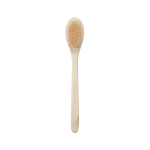 Bath Bristle Brush, for Cleansing & Exfoliating, Brown, 1 Count