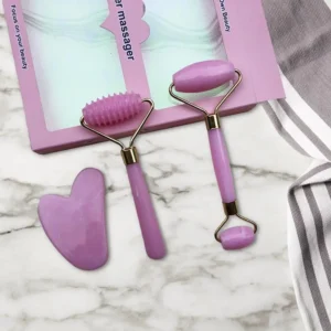 3pcs Set Resin Roller Massager for Face