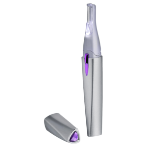 Lighted Hair Remover with Pivoting Head