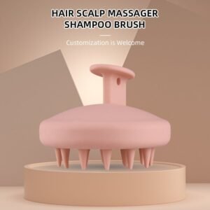 Silicone Sclap Massage Brush Biodegradable Shampoo Brush Hair Scalp